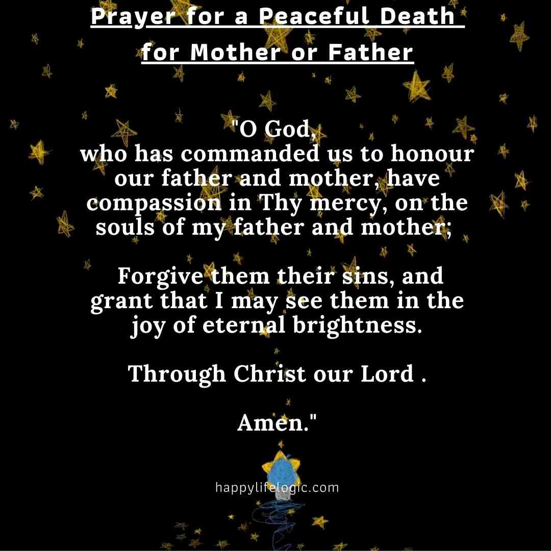 5 Short Prayers for a Peaceful Death